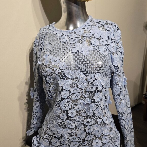 See through Lace Beautiful Dress Size 12 - Picture 1 of 6